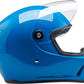 BILTWELL Lane Splitter Blue Motorcycle Helmet