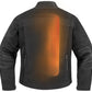 ICON D3O® Viper Central Motorcycle Back Impact Protector Orange 2023 Model