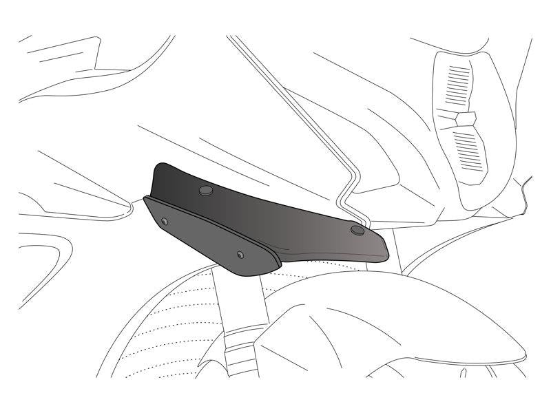 Puig Sport Downforce Spoilers Red 20509J