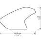 Puig Side Tank Pad Protector Clear 9372V