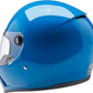 BILTWELL Lane Splitter Blue Motorcycle Helmet