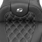 Saddlemen Roadsofa Reach Seat With Backrest For HD FLHX 1923 23-24 823-07-207B5