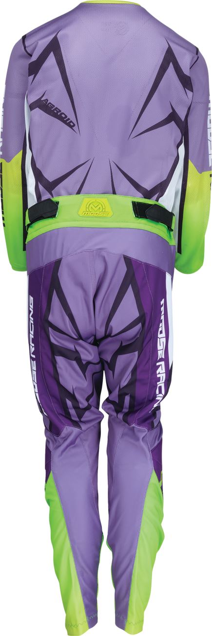 Moose Racing Soft-Goods Jersey Youth Agroid Purple/White 24 Model