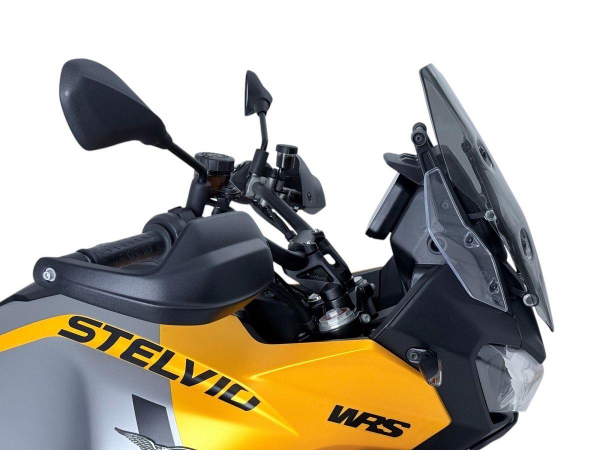 WRS Windscreen For Moto Guzzi Stelvio 1000 2024-2026 Smoke MG006F