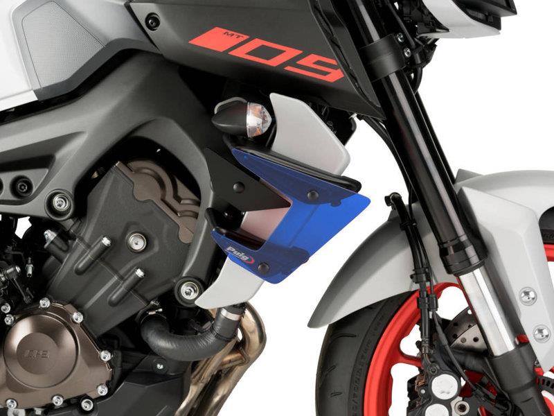 PUIG Naked Downforce Spoilers Blue for Yamaha MT-09/SP 17-20 20380A