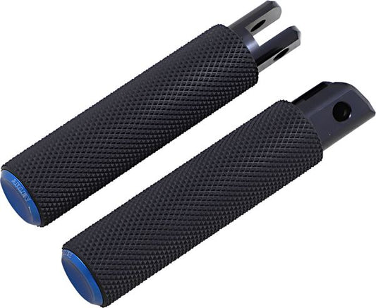 Arlen Ness M-Eight Fusion Footpegs Blue For HD RA 1250 ABS 18-24 07-950
