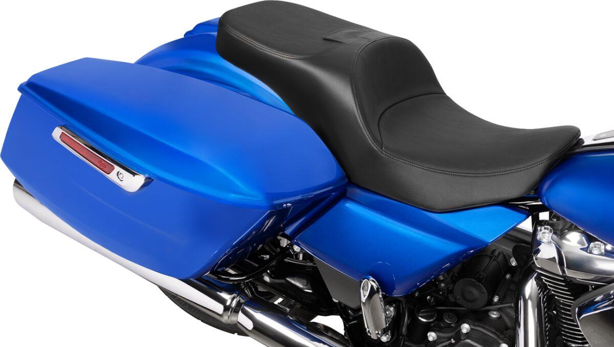 Drag Specialties Seat Black Vinyl For Harley Davidson FLHX 2024-2025 4715a