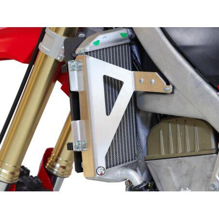 AXP Racing HDPE Radiatior Braces For Ducati DESMO 450 MX 2025-2026 Black AX1786