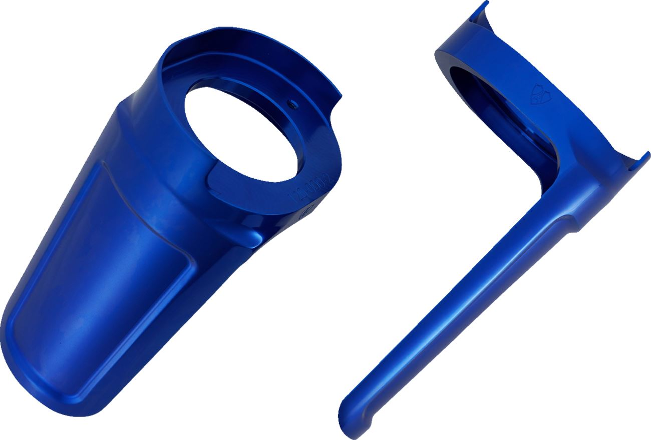 Arlen Ness Bagger Fork Guards Blue Cover For HD FLHRXS 1868 14-24 120-019