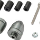 Daytona BULLET Handlebar Ends Gun Metal Anodized 30mm Diameter Pair 80911