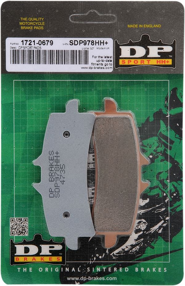 Dp Brakes SDP Sport Brake Pads For Ducati Diavel V4 1200 2007-2026 SDP978HH+