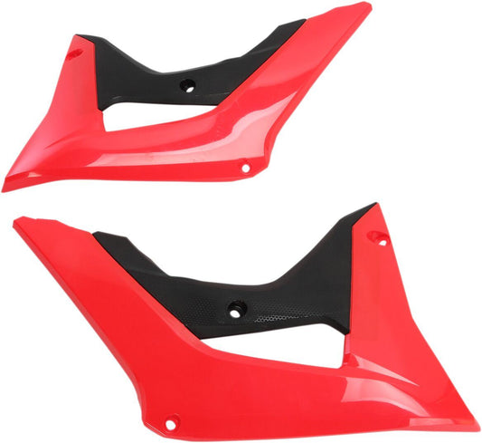 UFO RADIATOR COVERS HONDA CRF450R OEM-COLOR HO04682-999