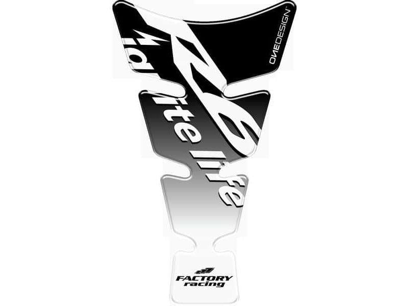 PUIG Spirit Tank Pad w/ Model Logo Black for Yamaha YZF R6 99-18/YZF R6 S 06 4220N