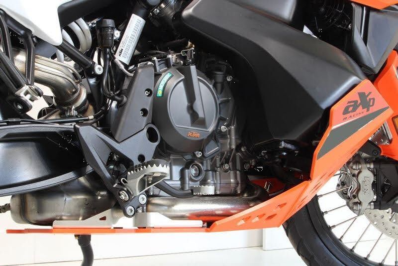 AXP Racing Adventure Skid Plate For KTM Adventure 890 R 2019-2023 Orange AX1560