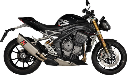 Akrapovic Slip-On Line Muffler TI For Triumph Speed Triple 1200 RS 21-24 S-T12SO5-HAPXLT