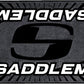 Saddlemen Branded Floor Mat Black Gray Logo L78,5" W31,5" FM-002