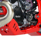 AXP Racing Xtrem Skid Plate For Beta RR 250 2024-2025 HDPE Red AX1753