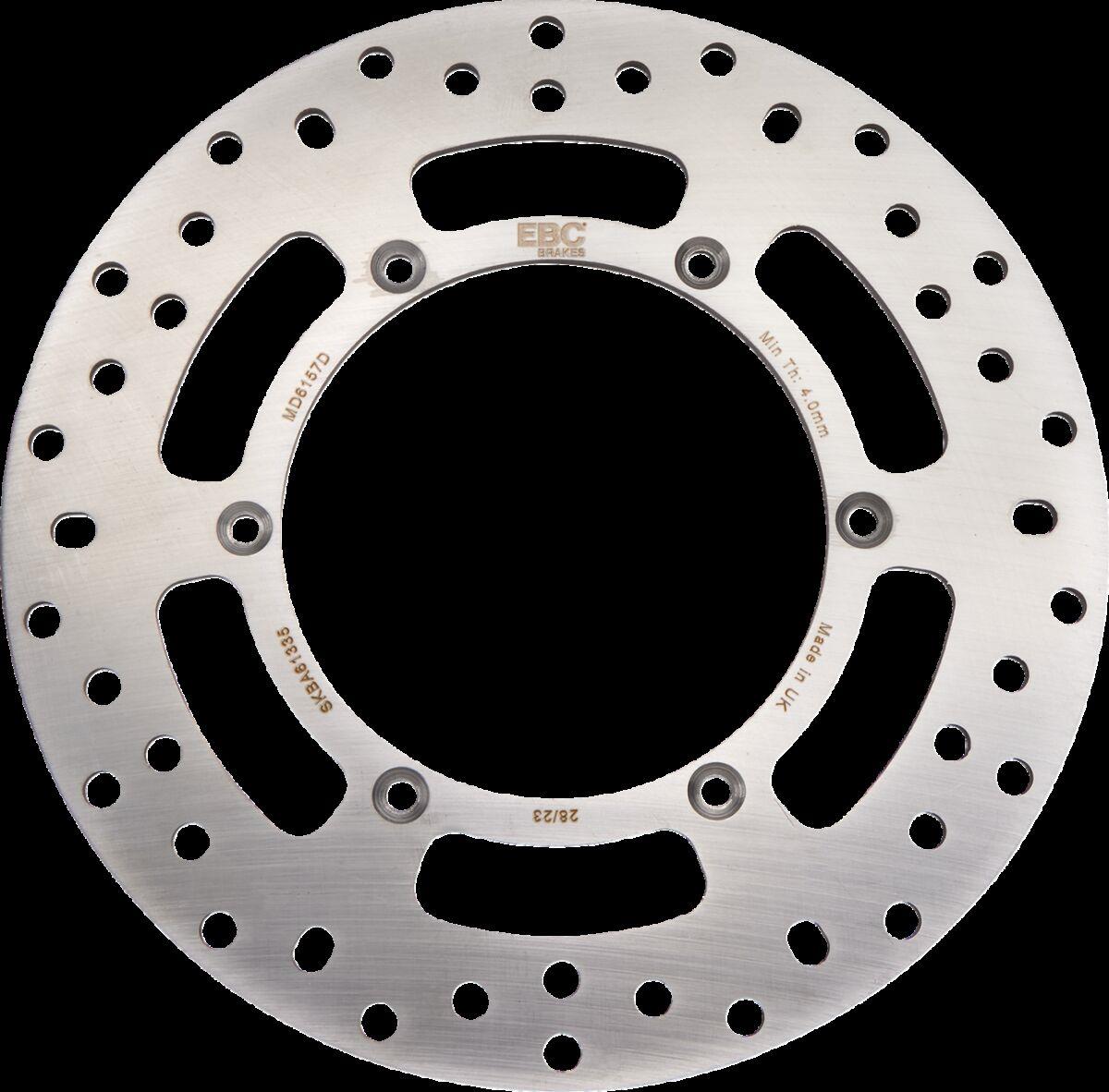 Ebc Brake Rotor For Suzuki DR-Z 400 SM 1999-2009 Silver MD6157D