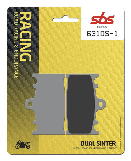 Sbs DS Racing Dual Sintered Brake Pads For Suzuki GSX-R 600 1994-2003 631DS-1