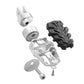 SW MOTECH Evolution Footrest Kit For Yamaha MT-09 ABS 2021-2022 FRS.06.112.10300