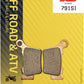 Sbs SI Offroad Sintered Brake Pads For Husqvarna FC 350 2004-2026 Set of 2 791SI