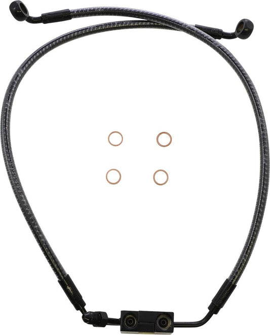 Magnum Shielding Lower Brake Line For Harley FXFBS 1868 2016-2023 AS77019