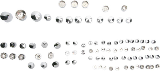 Drag Specialties Engine Bolt Cover Kit For Harley FLST 1450 2000-2006 352013