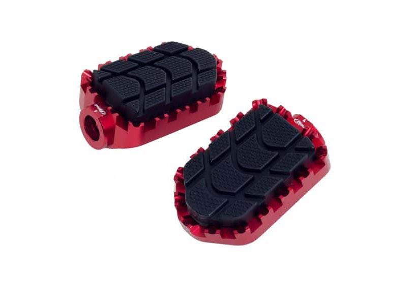 Puig Enduro Footpegs Red 4234Y