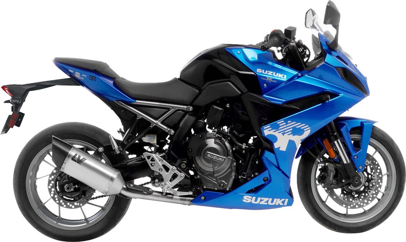 Leovince Exhaust Lv-14 For Suzuki Gsx-8r 800 23-24 Matte Black 15606u