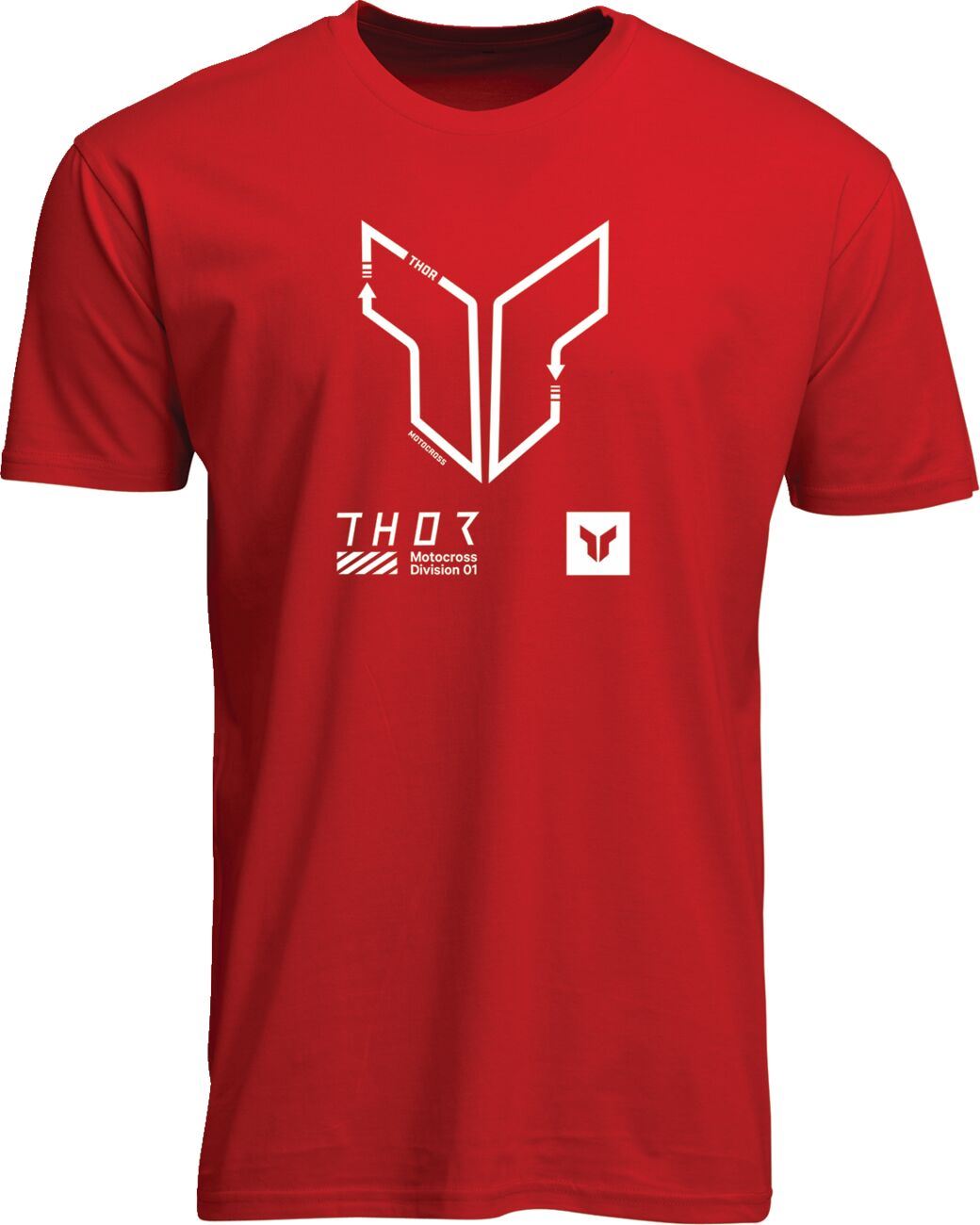 THOR Trax T-Shirt RED 2025 Model