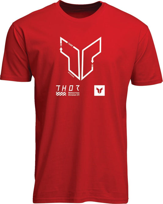 THOR Trax T-Shirt RED 2025 Model