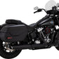 VANCE & HINES BLACK Twin Slash Slip-On Muffler for Harley Davidson SOFTAIL 2025 46750