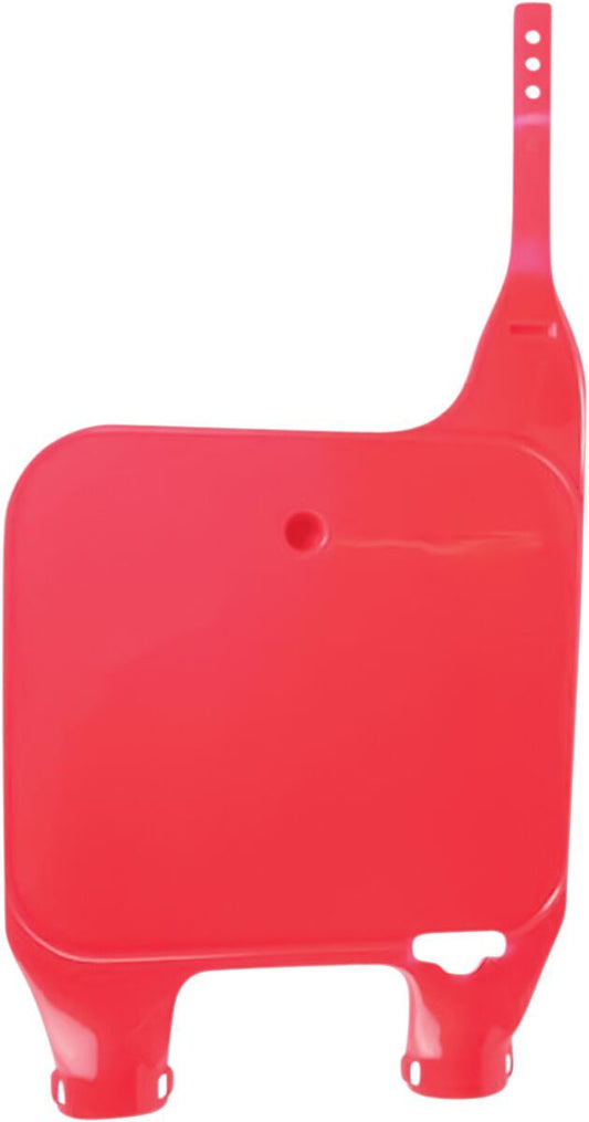 UFO FRONT NUMBER PLATE HONDA CR125/250/500 CR-RED HO02629067