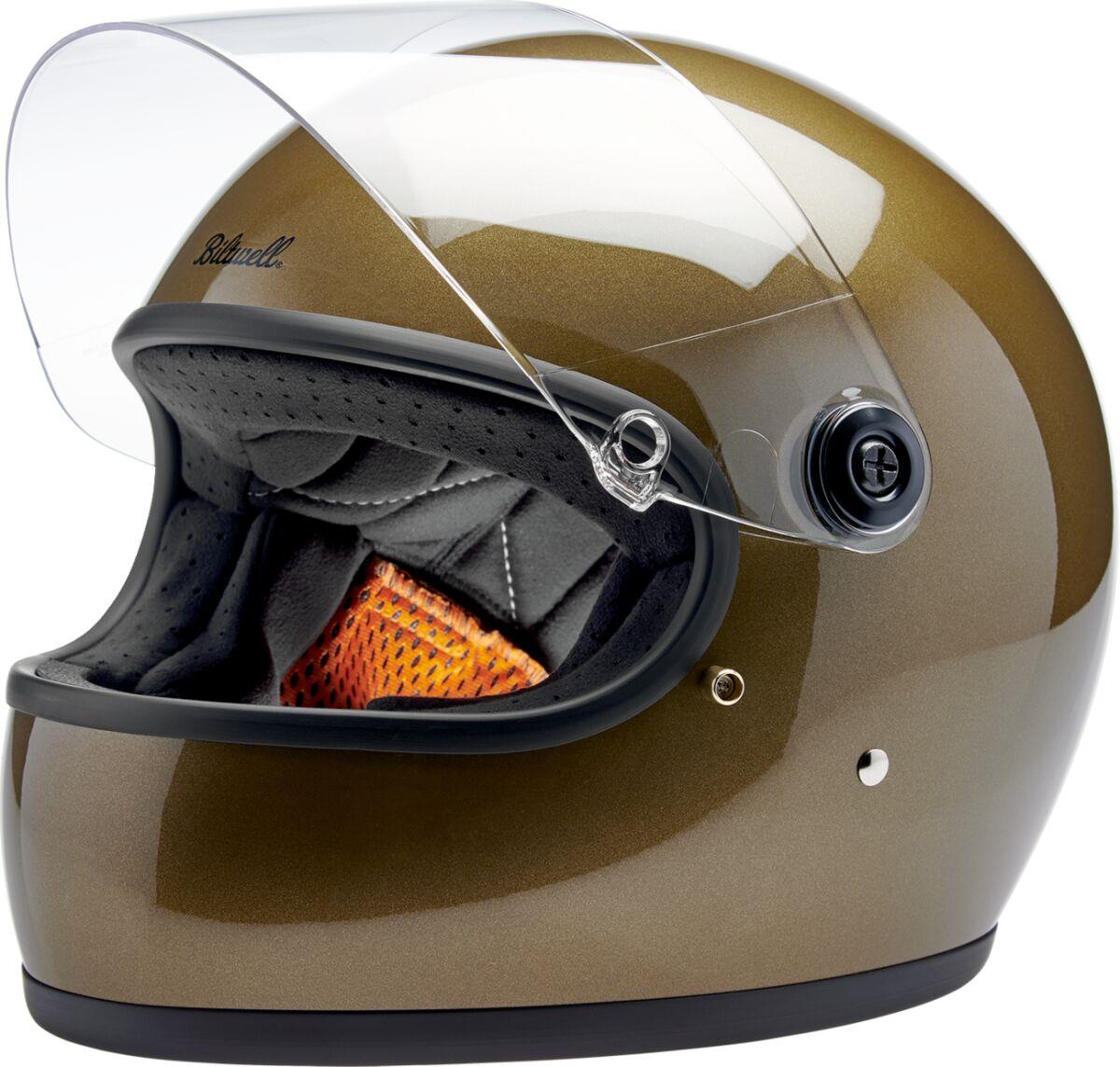 BILTWELL Gringo S Helmet GLD METALLIC 2025 Model