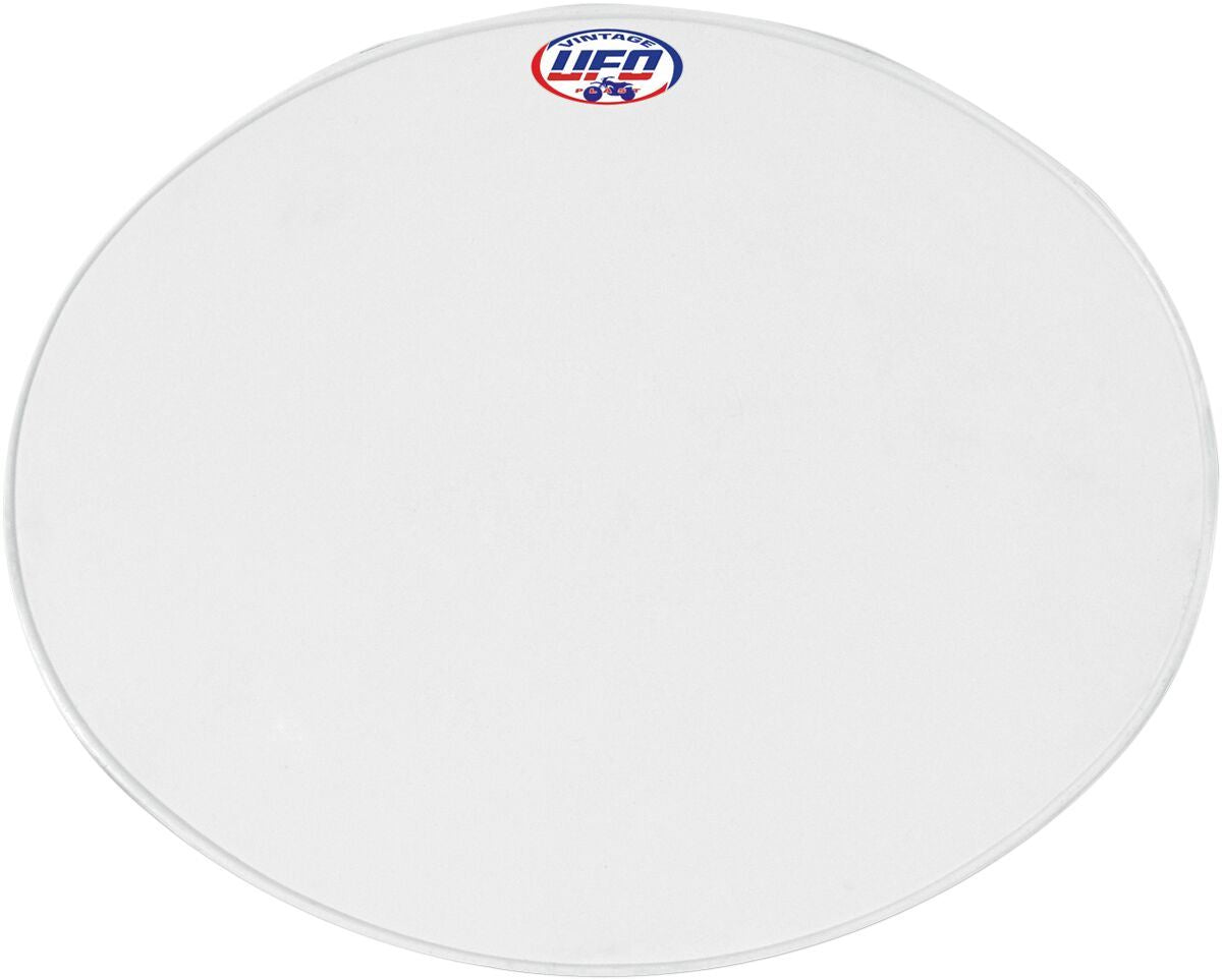 UFO VINTAGE UNI OVAL PLATE (SINCE 70) WHITE ME08046W