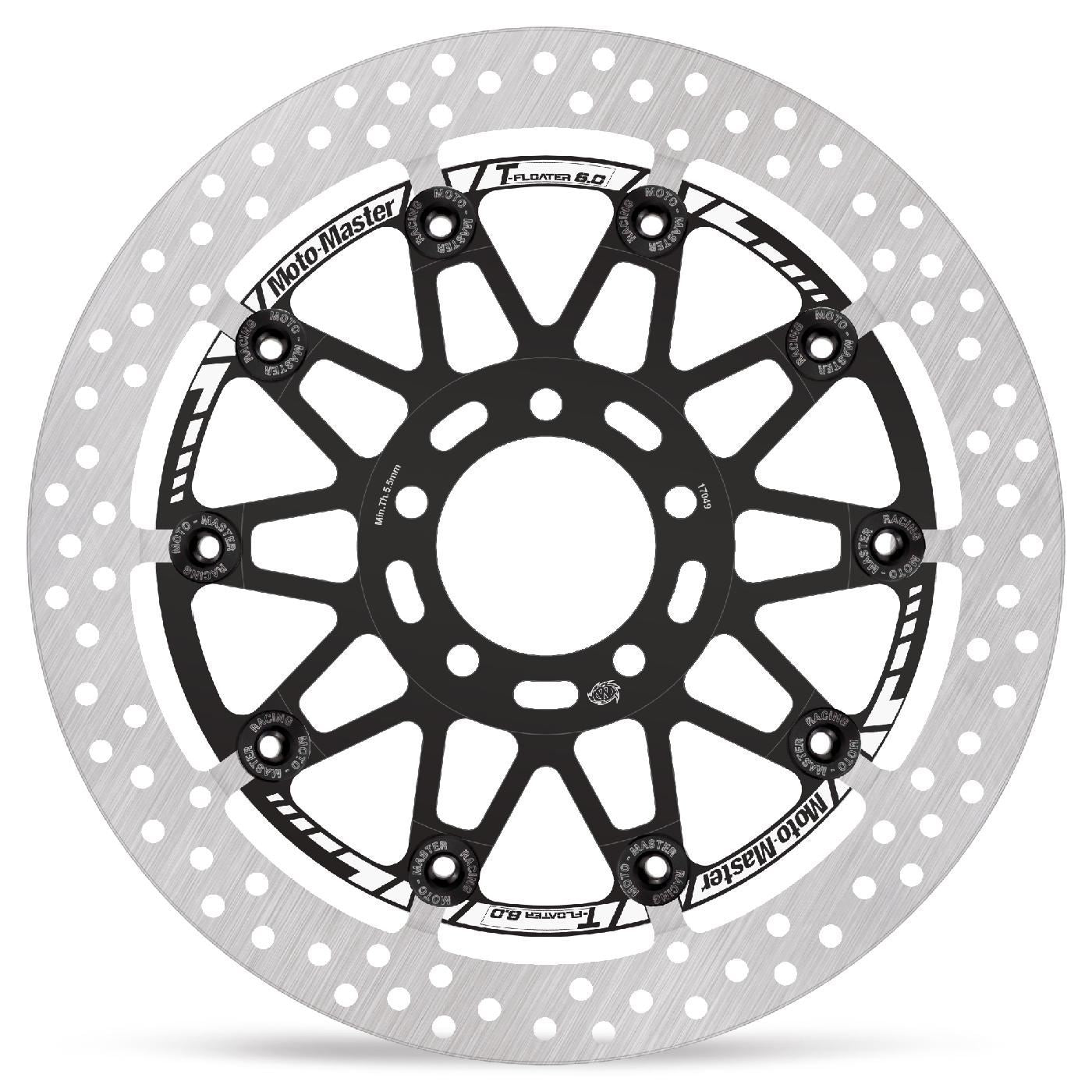 Moto-Master T-Floater Brake Rotor For Kawasaki ZX-10 RR 1000 2017-2025 117049