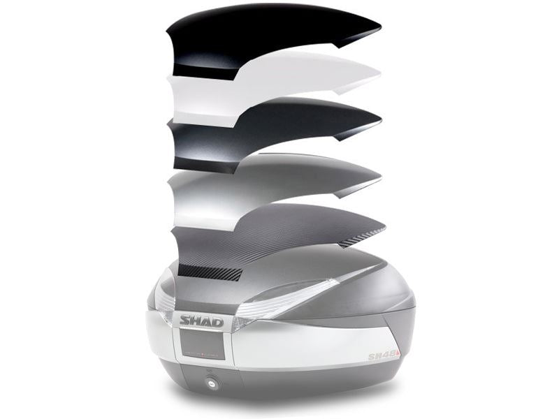 SHAD SH48 Top Box Black/Titanium D0B48400