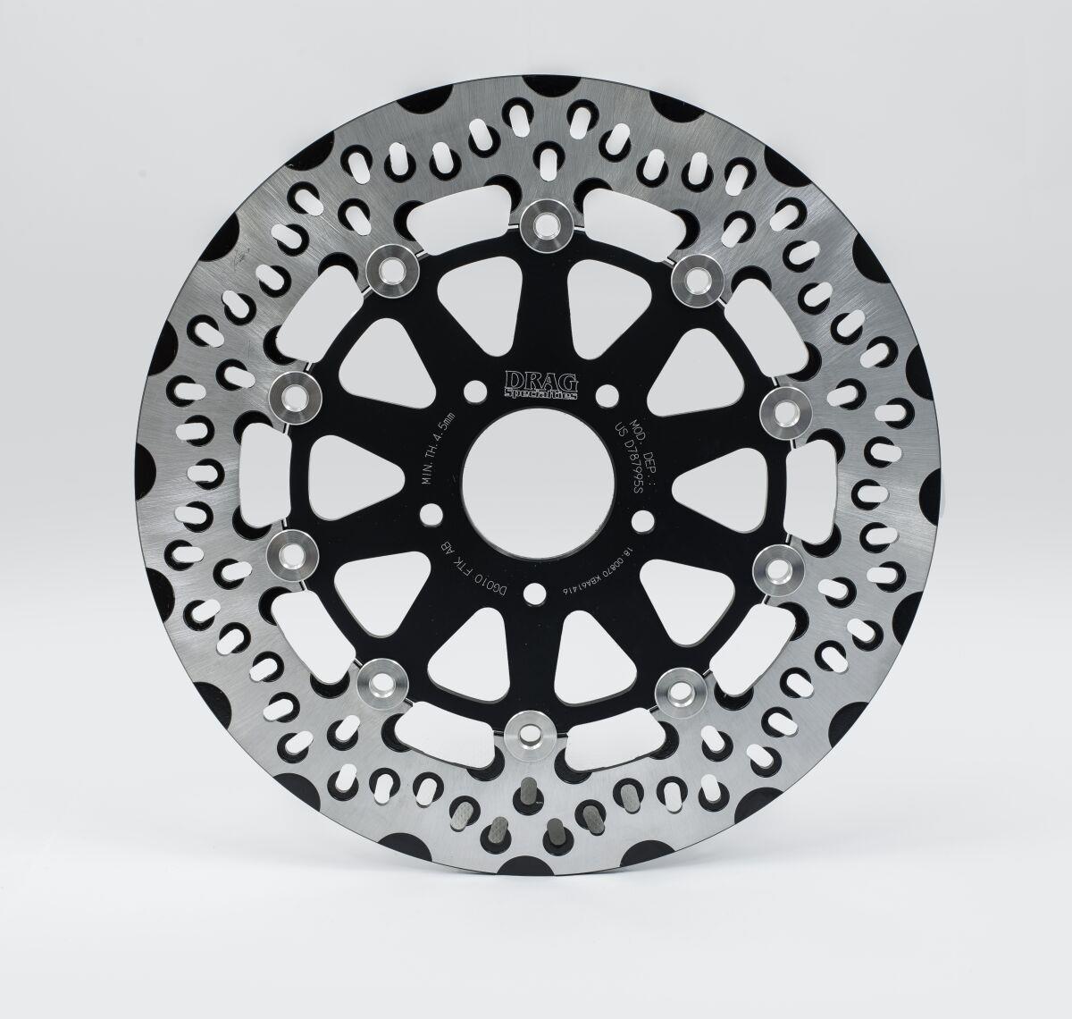 Drag Specialties FTK Series Brake Rotor For Harley FLFBS 1868 08-24 DG010FTKAB