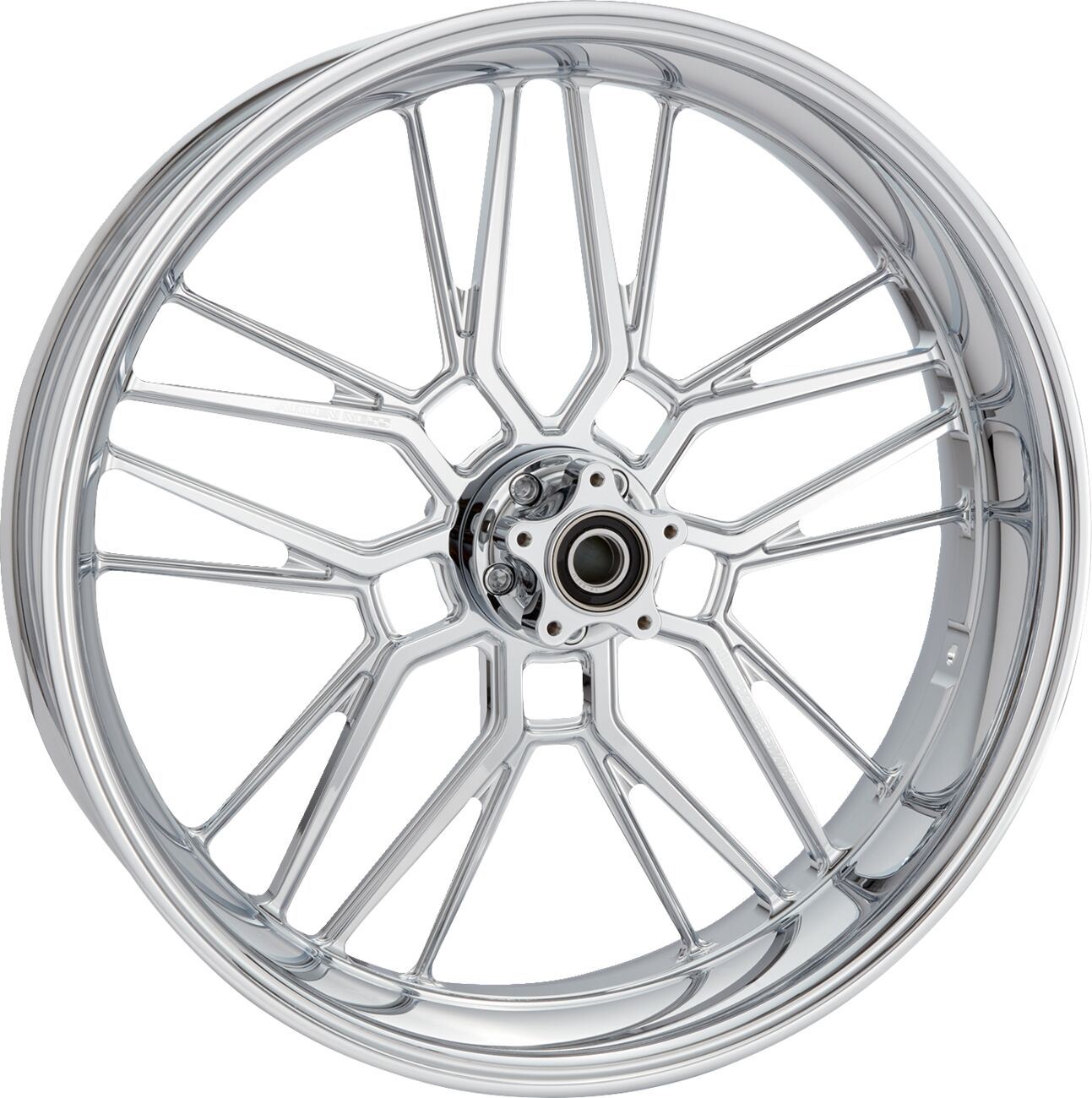 Arlen Ness Split-Spoke Rim 21X5.5 Chrome Silver Aluminum 330-007