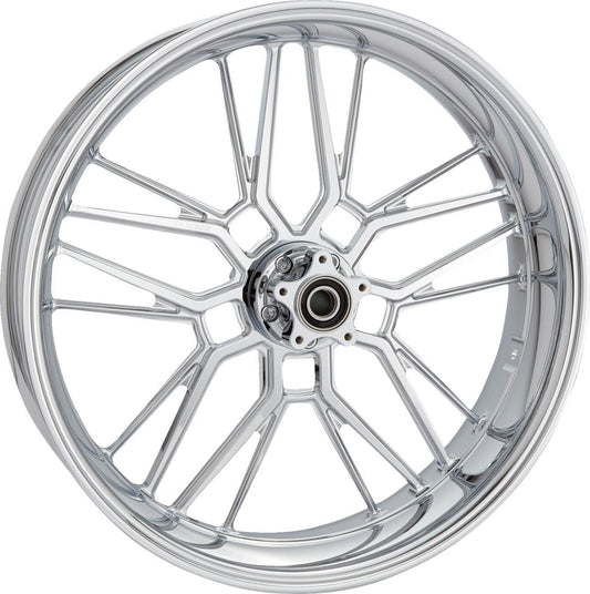 Arlen Ness Split-Spoke Rim 21X5.5 Chrome Silver Aluminum 330-007
