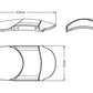 Puig Aluminum Sheet Front Mudguard Black 21138W