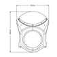 Puig Retro Black Semi Fairing And Screen 195mm Dark Smoke 9435W