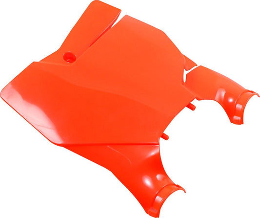 UFO STADIUM NUMBER PLATE FLUO ORANGE KT04080-FFLU