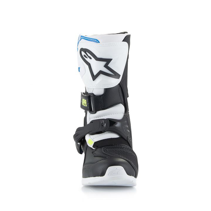 Alpinestars Kids Tech 3s Boots Black White Blue