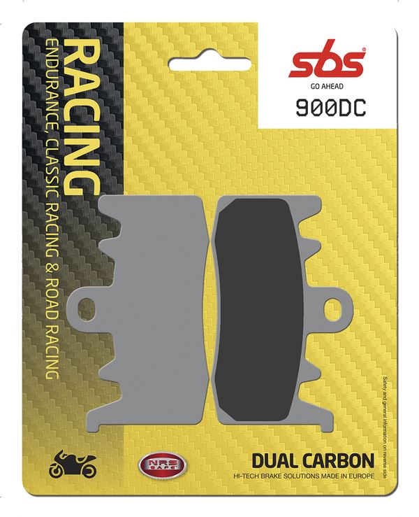 Sbs DC Racing Dual Carbon Brake Pads For Aprilia RS 660 2014-2026 Carbon 900DC
