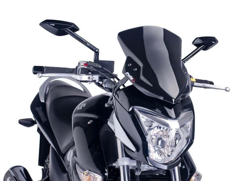 PUIG New Generation Sport Screen Black for Suzuki Inazuma 13-16 6251N