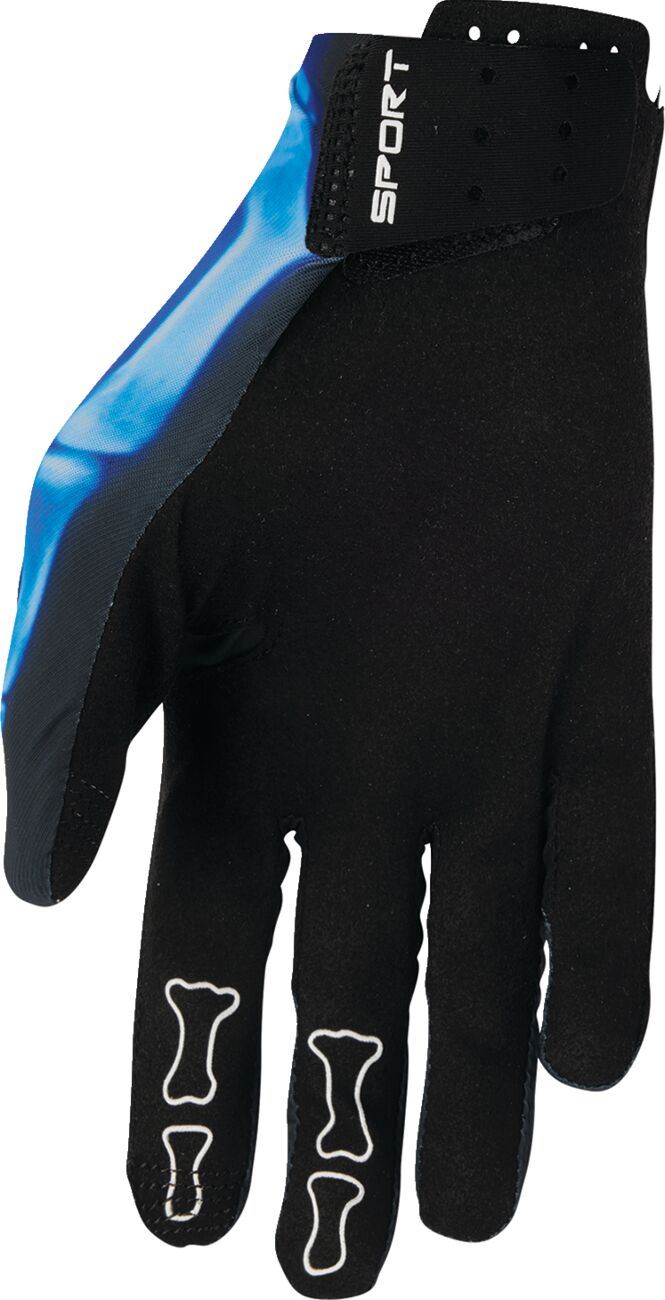 THOR SPORTMODE X-Ray MX Gloves BLACK 2025 Model