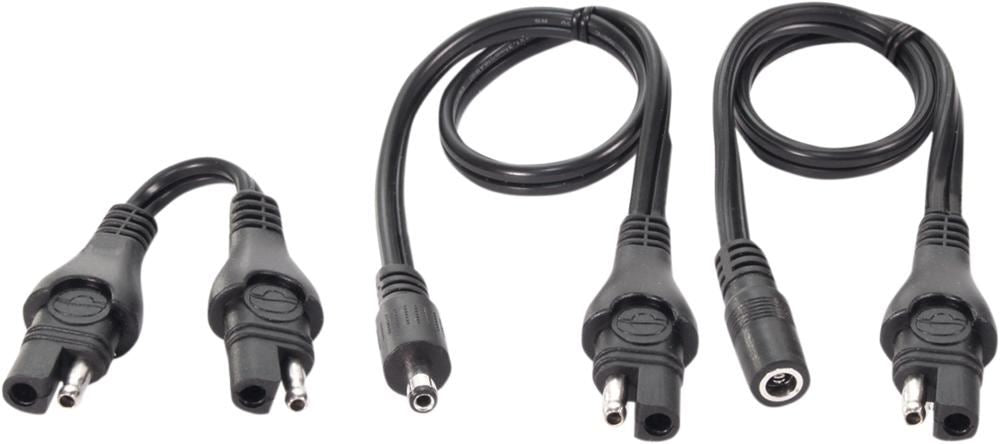 Optimate 3-piece Adapter Kit With SAE Plug to Dc 2.5mm Socket - O67