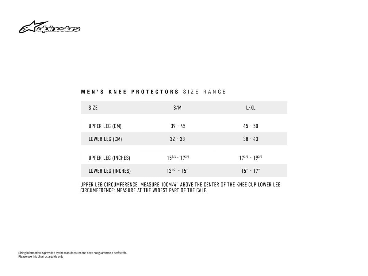 Alpinestars Vector Knee Protectors Black Red