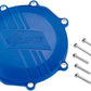 UFO CLUTCH COVER W/MOUNTING KIT YAMAHA YZF/WR 450 BLUE AC02402